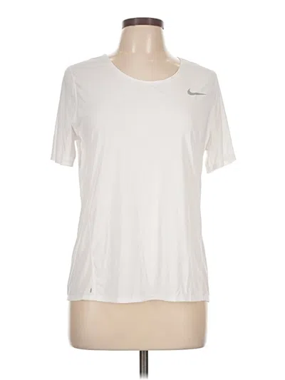 Pre-owned Nike Active T-shirt In White