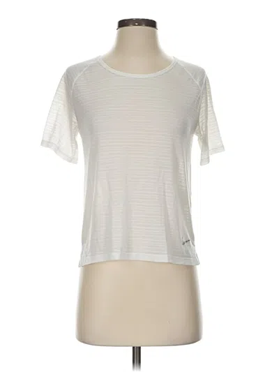 Pre-owned Nike Active T-shirt In White