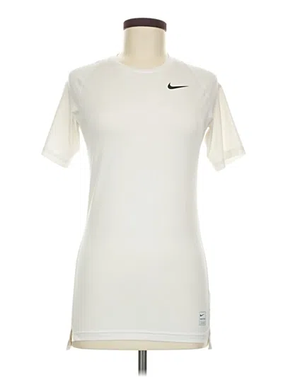 Pre-owned Nike Active T-shirt In White