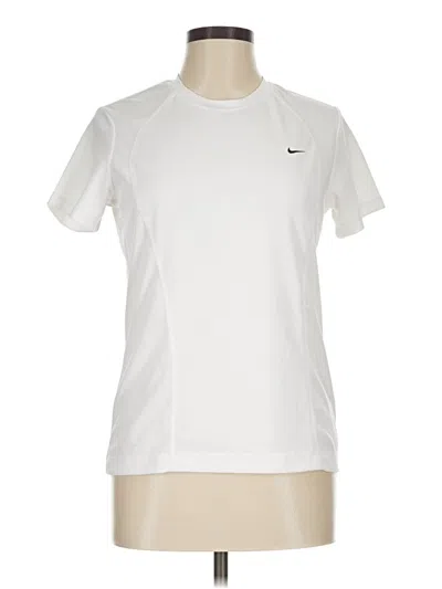 Pre-owned Nike Active T-shirt In White