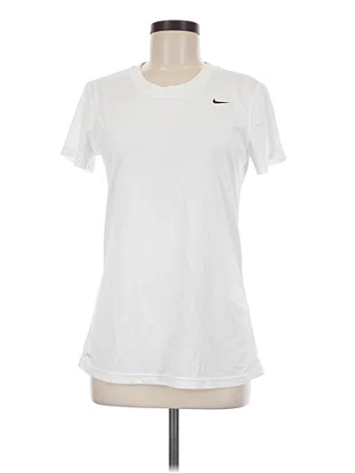 Pre-owned Nike Active T-shirt In White