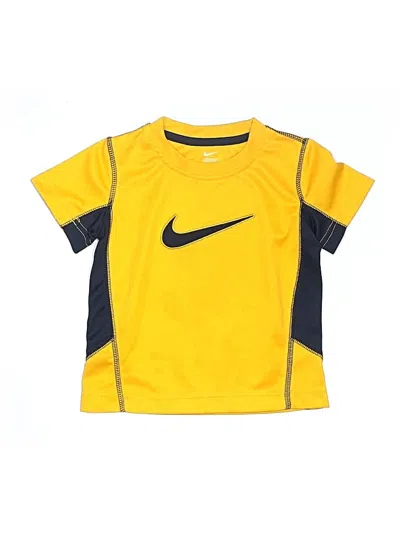Pre-owned Nike Kids' Active T-shirt In Yellow
