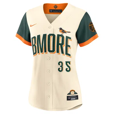 Nike Adley Rutschman Baltimore Orioles City Connect  Women's Mlb Stadium Jersey In Brown