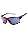 Nike Adrenaline 22 E Mini Rectangular Sunglasses In Orange