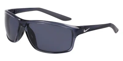 Nike Adrenaline 22 N Iu4633x 021 Occhiali Da Sole Grigi Per Uomo In Blue