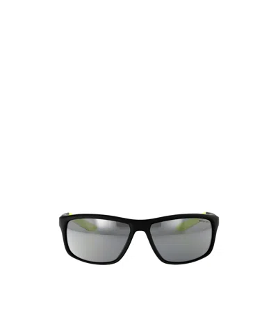 Nike Adrenaline 22 Rectangle-frame Sunglasses In Gray