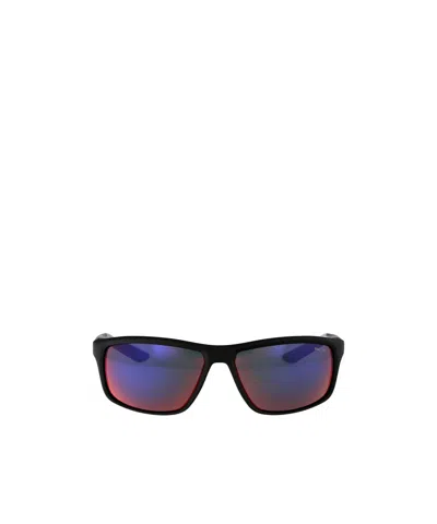 Nike Adrenaline Biker-frame Sunglasses In Black