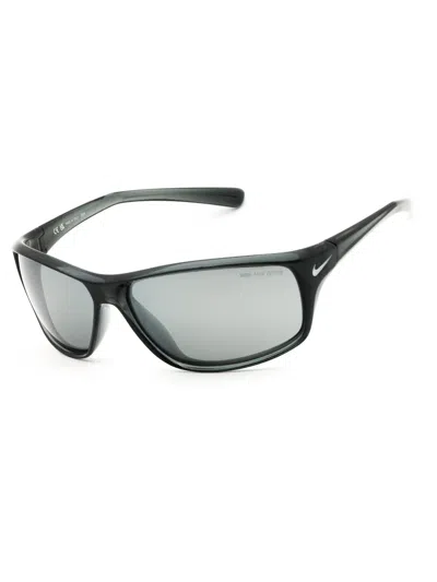 Nike Adrenaline Ev65 Sunglasses In (011) - Mercury Grey/silver Grey Lens