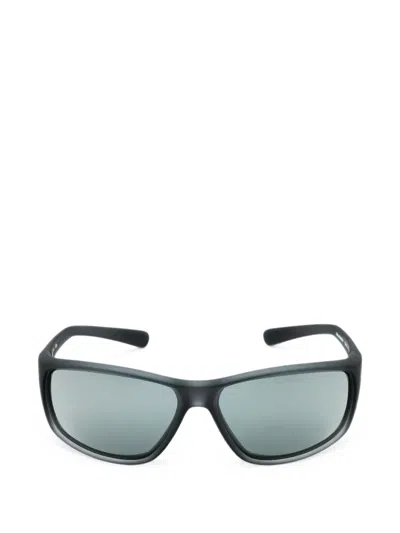 Nike Adrenaline Rectangle-frame Sunglasses In Green