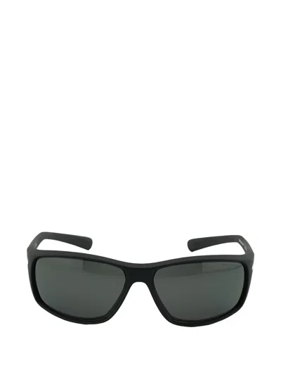 Nike Adrenaline Square-frame Sunglasses In Black