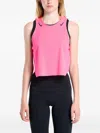 Nike Adv Cropped Performance Tank Top In Pink