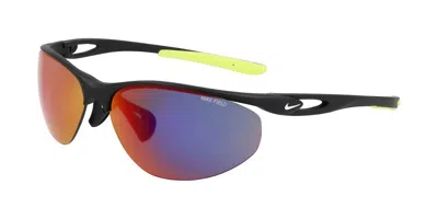Nike Aerial E Dz7353 011 Men's Sunglasses Black Size 69