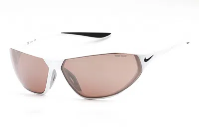 Pre-owned Nike Aero Swift Sunglasses In White/road Tint (dq0992/100)
