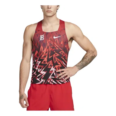 Nike Aeroswift Btc Running Vest 'red'
