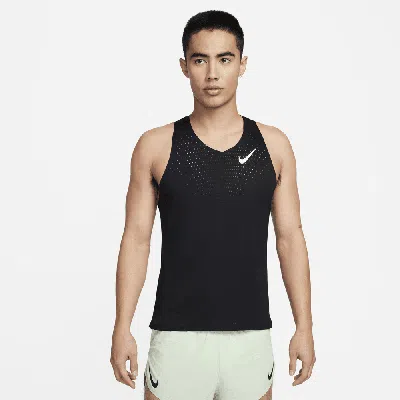 Nike Aeroswift Men's Dri-fit Adv Running Vest In Black