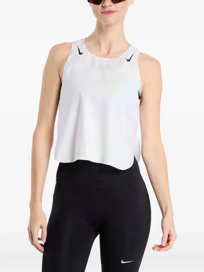 Nike Aeroswift Tank Top In Gray