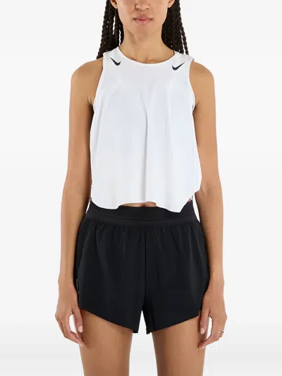 Nike Aeroswift Tank Top In White