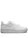Nike Af1 Crater Flyknit Nn "whiteout" Sneakers In White