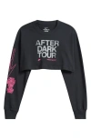 Nike After Dark Tour Oversized Long-sleeve Crop Graphic T-shirt