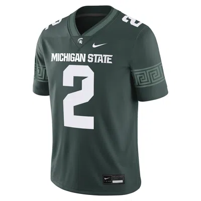 Nike Aidan Chiles Michigan State Menâs  Men's Dri-fit College Nil Game Jersey In Green