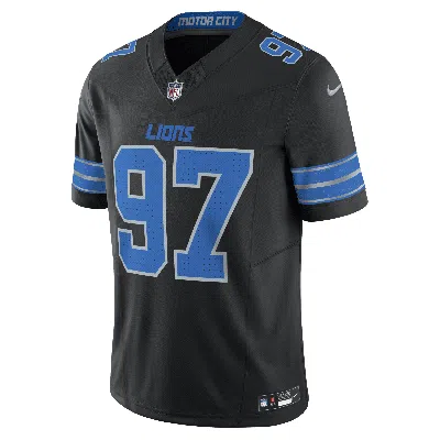 Nike Aidan Hutchinson Black Detroit Lions 2nd Alternate Game Jersey