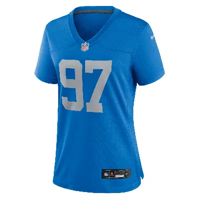 Nike Aidan Hutchinson Detroit Lions  Women's Nfl Game Football Jersey In Blue