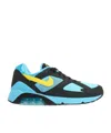 Nike Man Sneakers Azure Size 9 Textile Fibers