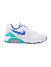 Nike Air 180 Sneakers In White Leather And Fabric In Multi