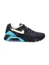 Nike Man Sneakers Black Size 8 Textile Fibers In Black
