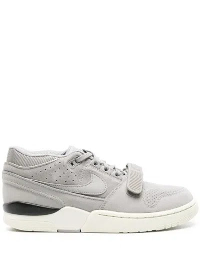Nike Air Alpha Force 88 Suede Sneakers In Grey