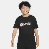 Nike Air Big Kids' (boys') T-shirt In Black