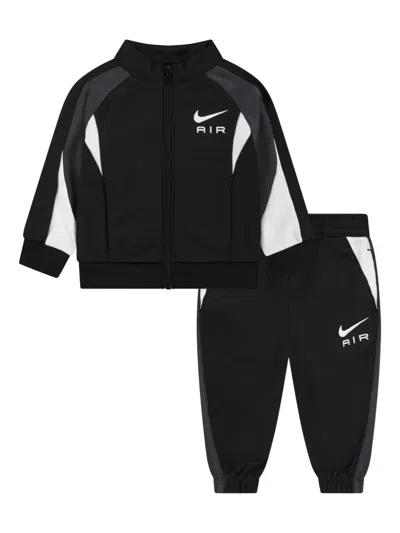 Nike Air Big Kids Tracksuit In Black