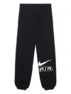 Nike Air "black/white" Track Pants In Black