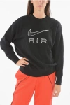 Nike Air Contrasting Embroidered Crewneck Sweatshirt