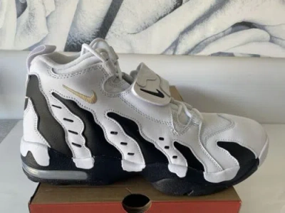 Pre-owned Nike Air Dt Max '96 Colorado Away White Black Gold Hm9236-100 Deion Sanders 8-13