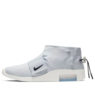 Nike Fear Of God Air 1 Moccasin Ripstop Sneakers In White