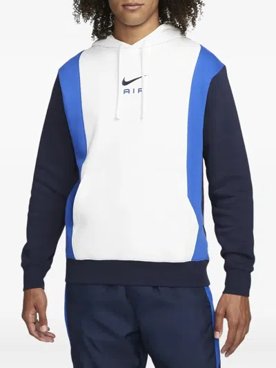 Nike Air Fleece Hoodie In Blue