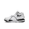 Nike Kids White & Black Air Flight 89 Big Kids Sneakers In White