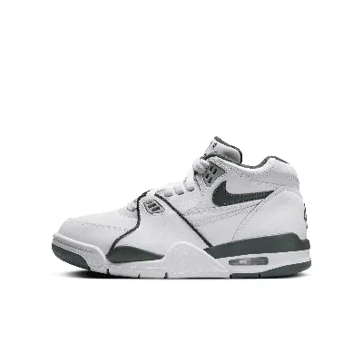 Nike Babies' Air Flight 89 Big Kids' Shoes In White