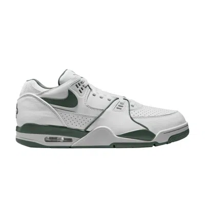 Pre-owned Nike Air Flight 89 Low 'gorge Green' In White