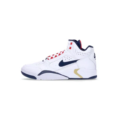 Nike Air Flight Lite Men's High Shoe Mid White/midnight Navy/university Red