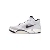 Nike Air Flight Lite Leather Sneakers In Photon Dust/black/metallic Silver