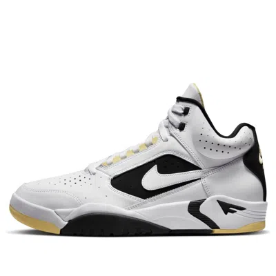 Nike Air Flight Lite Mid 'white Black Lemon' In Multi