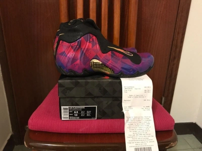 Pre-owned Nike Air Flightposite 1”chinese Years” Ds Size 8.5us (asia Release Only) In Red