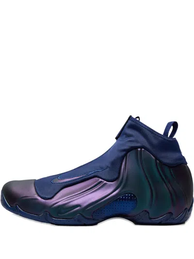 Nike Air Flightposite Hi-top Trainers In Blue