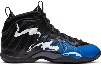 Pre-owned Nike Air Foamposite One 96 Allstar Sneakers In Black/game Royal/white In Multi