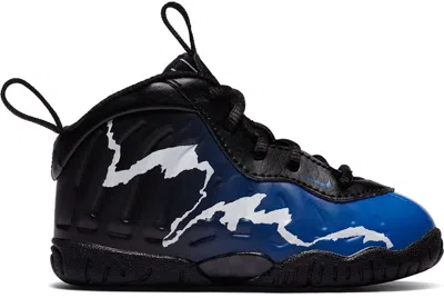 Pre-owned Nike Air Foamposite One 96 Allstar Sneakers In Black/game Royal/white