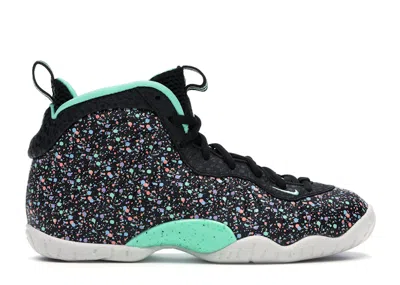 Pre-owned Nike Air Foamposite One Easter (2018) Sneakers In Black/green Glow/lagoon Pulse In Multi