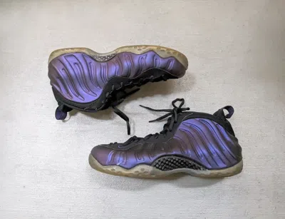 Pre-owned Nike Air Foamposite One Eggplant Purple 12 314996-008 Shoes In Purple/black