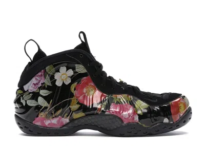 Pre-owned Nike Air Foamposite One Floral (women's) Sneakers In Black/metallic Gold